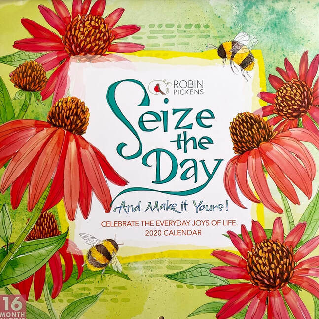 Seize the Day calendar by Robin Pickens for Sellers Publishing