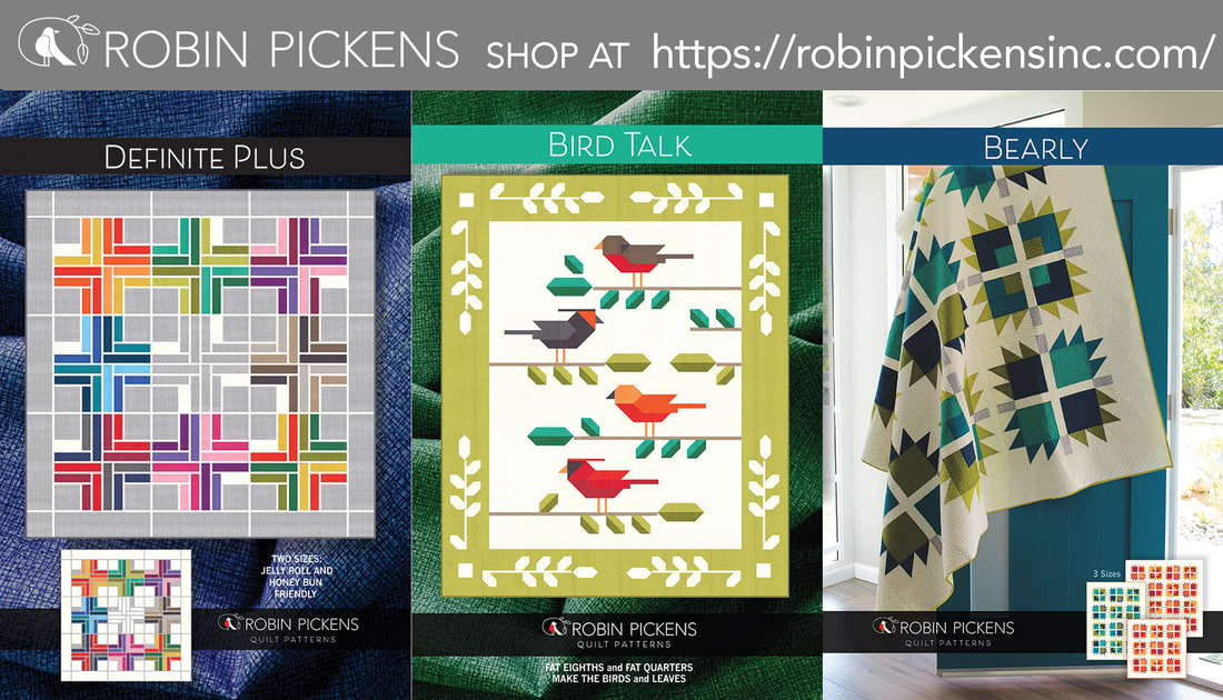 Bird talk and other Thatched patterns from Robin Pickens