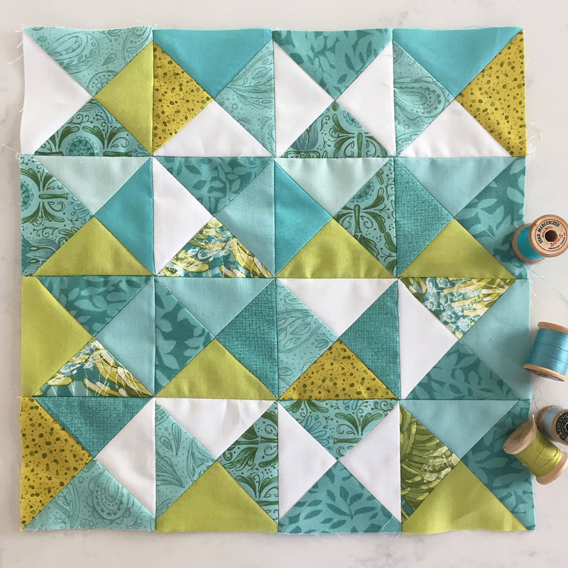 Cotton Cuts Puzzle Mystery Quilt blog hop - Robin Pickens
