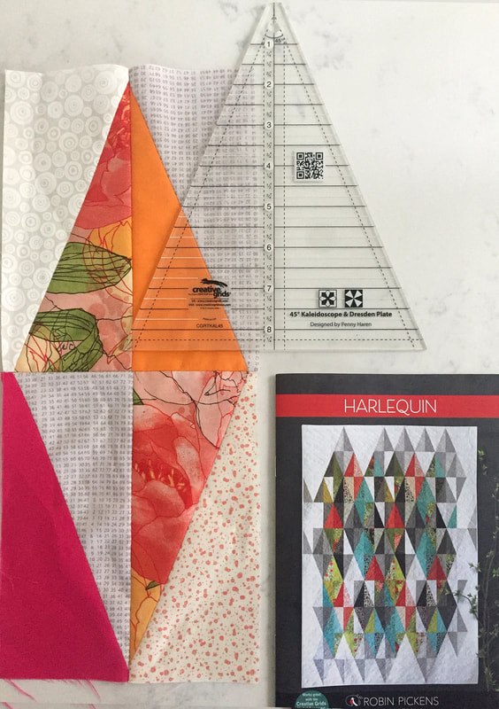 creative grids 45 degree kaleidoscope quilt ruler